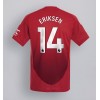 Manchester United Christian Eriksen #14 Heimtrikot 2024-25 Kurzarm